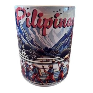 NEW: KULTURA Pilipinas Philippines ceramic coffee cup mug‎ 11 oz